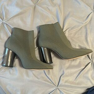 Zara green boots